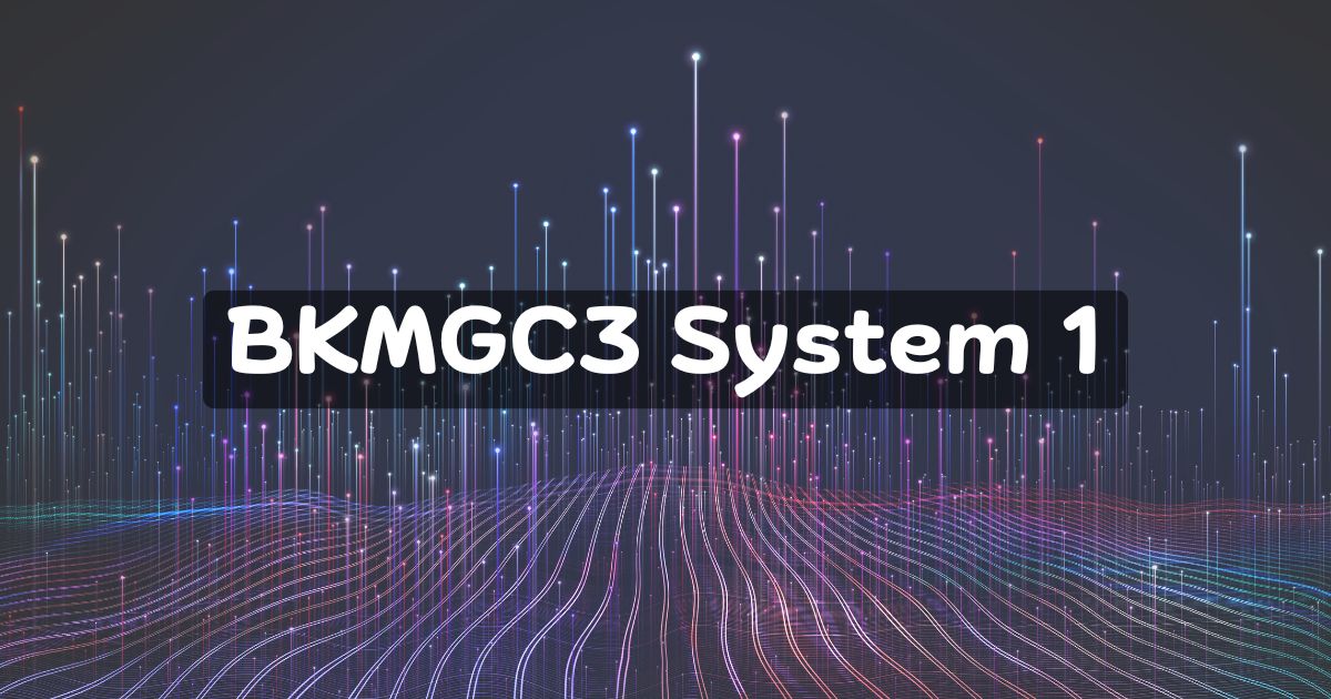 BKMGC3 System 1