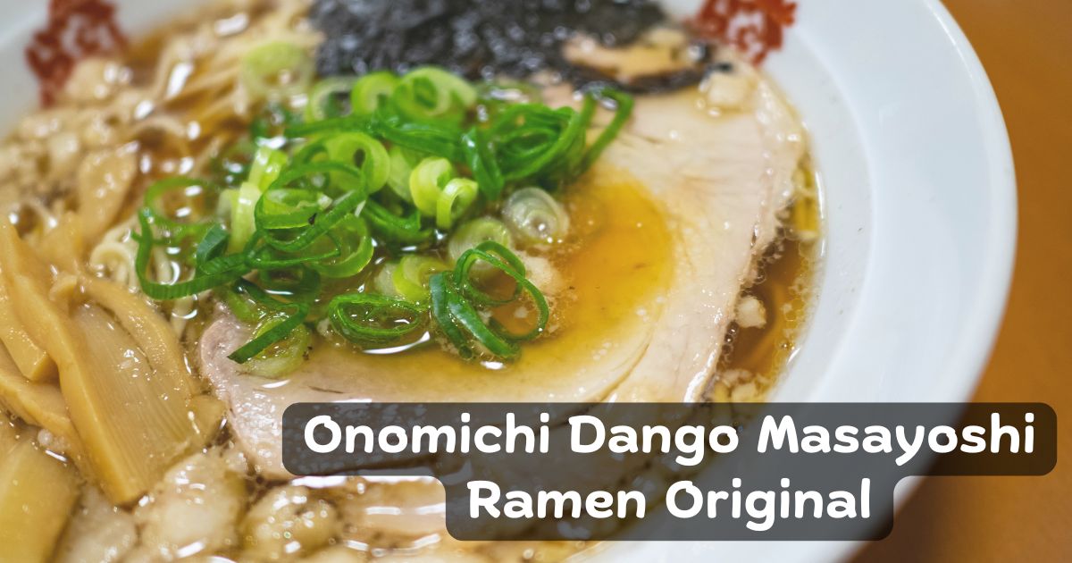 Onomichi Dango Masayoshi Ramen Original